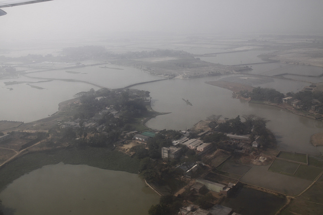 Flooded villages in Bangladesh. UKCDS via Flickr