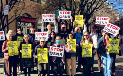 Grassroots victory over California wood pellet export scheme shows folly of burning biomass to capture carbon